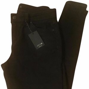 JOE'S Black Dark Rinse Flawless Ankle Skinny Jean